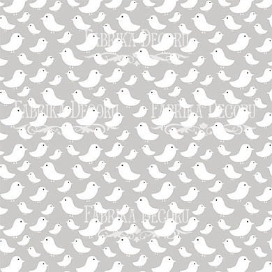 лист двусторонней бумаги для скрапбукинга my tiny sparrow boy #36-01 30,5х30,5 см