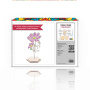 Art Stained Glass Kit "Summer Petals", for painting by numbers - 2