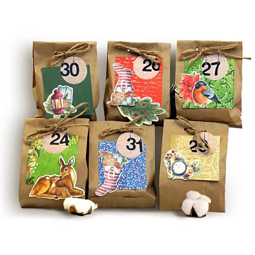 Adventskalender für 31 Tage „In Erwartung des Festes“, Kreativset Nr. 20