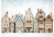 Decoupage Card Snow-covered houses-3, #0937, 29.7x42cm Decoupage Card Snow-covered houses-3, #0937, 29.7x42cm