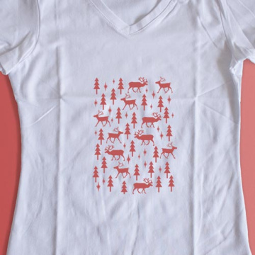 Stencil for crafts 15x20cm "Fairy forest" #180 - 2 Stencil for crafts 15x20cm "Fairy forest" #180 - 2