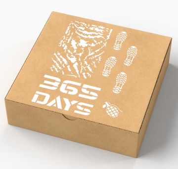 Stencil reusable, 15x20cm "Military style", #364 - 2