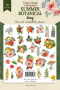 Set of die cuts Summer botanical diary, 58 pcs - 0