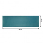 Piece of PU leather Turquoise, size 50cm x 15cm - 0