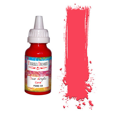 Acrylic paint Coral 40 ml