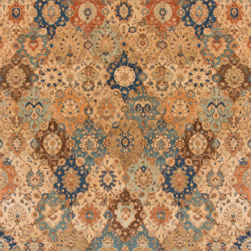 Sheet of double-sided paper for scrapbooking Heritage textures #54-03 12"x12" - 2