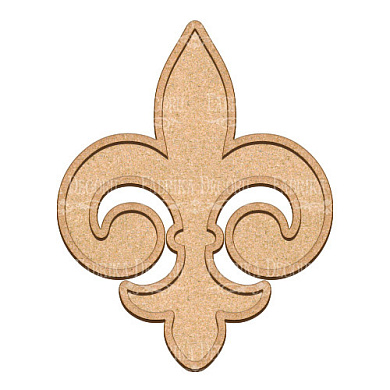 art-board-lily-heraldry-23-5-30-cm