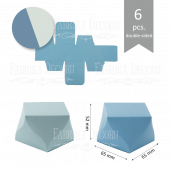Набор картонных заготовок #009 color_Blue-shabby blue Набор картонных заготовок #009 color_Blue-shabby blue