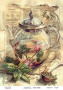 Decoupage-Karte #0680, 21x29,7 cm