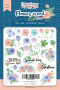 Set of die cuts Flower mood, 63 pcs - 0