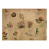 лист крафт бумаги с рисунком "botany spring", #4, 42x29,7 см