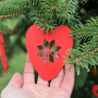 Set of Christmas tree ornaments "Winter Attributes", 10pcs - 1