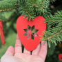 Satz Christbaumschmuck "Winter-Attribute", 10 Stück