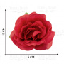 Rose flowers, color Red, 1pcs - 1