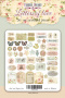 Set of die cuts  Letters of love-1, 50 pcs - 0