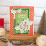 DIY Kit for making up 3 pc "Awaiting Christmas" greeting cards, 12cm x 15cm,  #1 - 2