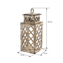 Decorative lantern Lattice, size S, #061 - 1