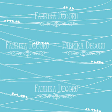 лист двусторонней бумаги для скрапбукинга my tiny sparrow boy #36-01 30,5х30,5 см - 2