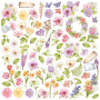 Sheet of images for cutting. Collection Spring inspiration