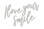 Чипборд I love your smile 10х20 см #416