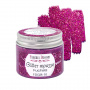 Glitzermousse, Farbe Fuchsia