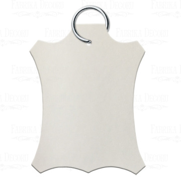 Artificial leather for binding Glossy white - 2