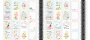 Doppelseitig Scrapbooking Papiere Satz Orchideenlied, 30.5 cm x 30.5cm, 10 Blätter