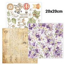 скрапбумага 20х20см полистно Fabrika Decoru — Фото