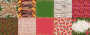 Doppelseitiges Scrapbooking-Papier-Set Botanik Winter, 30.5 cm x 30.5cm, 10 Blätter