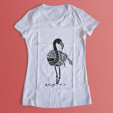 Stencil for decoration XL size (21*30cm), Flamingo, #227 - 2