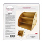 Organizer biurkowy na papier i karton, Zestaw DIY #357