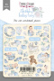 Set of die cuts Shabby baby boy redesign, 55 pcs - 0