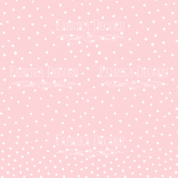 Sheet of double-sided paper for scrapbooking Little elephant #23-03 12"x12"