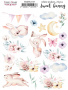 Set of stickers 22pcs Sweet bunny  #197