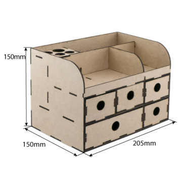 Desk organizer kit cosmetic accessories, bijouterie or stationery#020 - 2