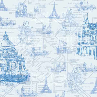 лист двусторонней бумаги для скрапбукинга european holidays #16-01 30,5х30,5 см - 2