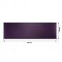 Stück PU-Leder Violett, Größe 50cm x 15cm