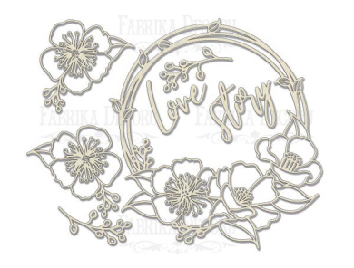 мегачипборд love story 30x30 см #002  - 2 мегачипборд love story 30x30 см #002  - 2