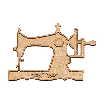  Art board Sewing machine 30х19,5 cm