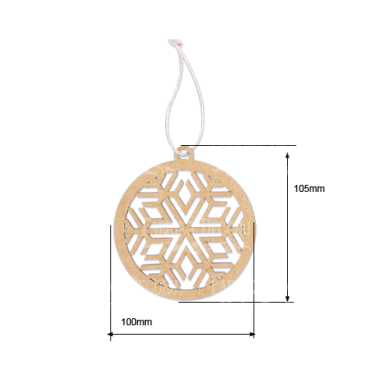 Blank for decoration "Christmas toy-2" #192 - 2