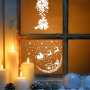 Stencil for decoration XL size (30*30cm), Christmas night #173 - 0