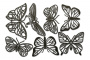 набор чипбордов botany exotic 10х15 см #724 