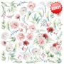 Double-sided scrapbooking paper set Peony garden 8"x8", 10 sheets - 11
