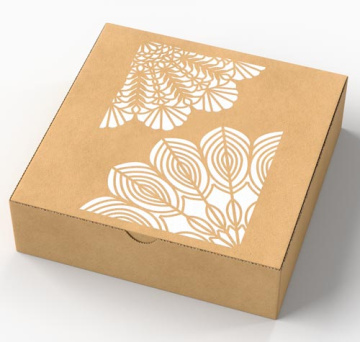 Stencil reusable, 15x20cm Peacock feathers, #402 - 2