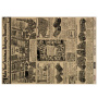Einseitiges Kraftpapier Satz für Scrapbooking Vintage Christmas, 42x29,7 cm, 10 Blatt 