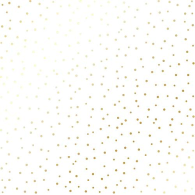 лист односторонней бумаги с фольгированием, дизайн golden drops white, 30,5см х 30,5 см