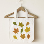 Stencil reusable, 15 cm x 20 cm Autumn leaves #455 - 0