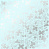 лист односторонней бумаги с серебряным тиснением, дизайн silver winterberries mint, 30,5см х 30,5см