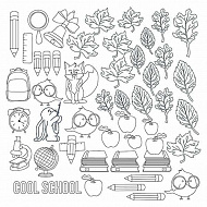 лист 30,5см x 30,5см для раскрашивания чернилами или глазурью, cool school