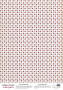 deco vellum colored sheet stars, a3 (11,7" х 16,5")